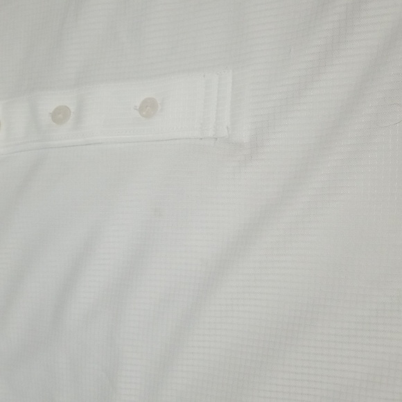 Mens Izod golf short sleeved three button shirt - Picture 6 of 8